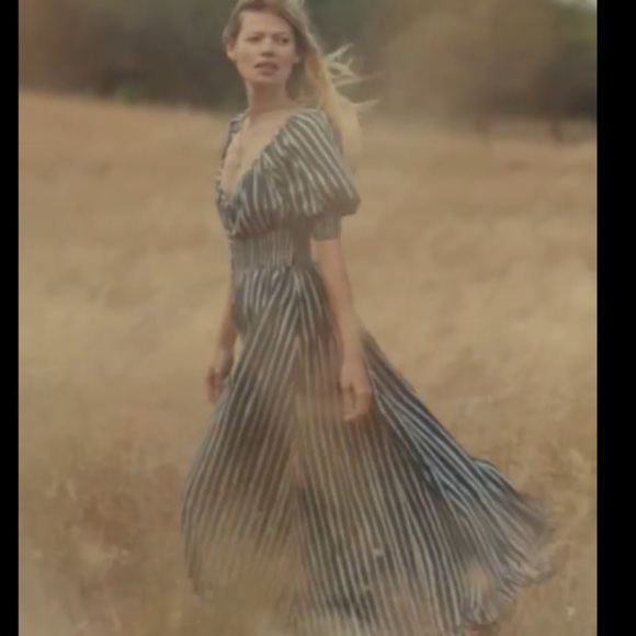 Anthropologie sweetheart midi long sleeves dress - Picture 9 of 12